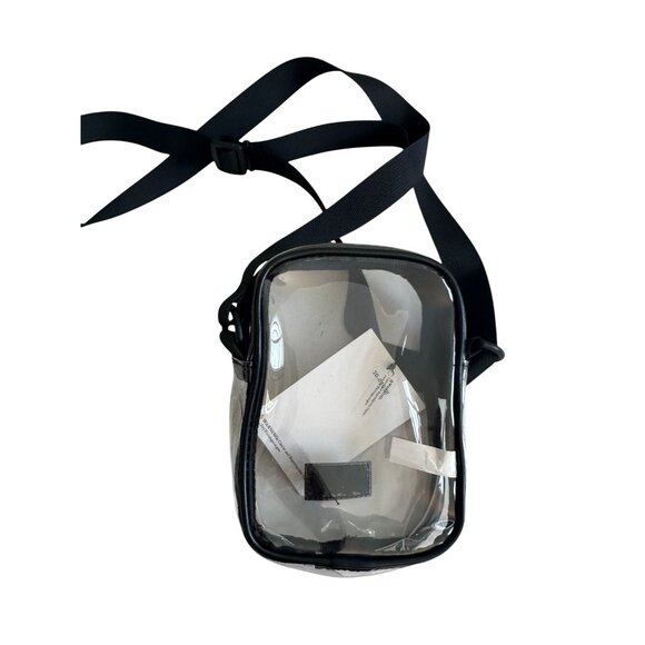 SOUL STUDIOS Clear Black Stadium Crossbody Bag NEW NWT - Picture 2 of 6